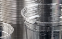 Heavy gauge high capacity systems - deep-drawn PET cups