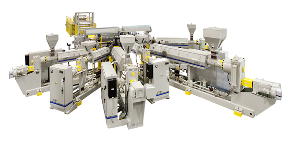 Sheet extrusion systems, Barrier Co-Extrusion Sheet System