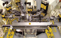 Six extruder co-extrusion tooling