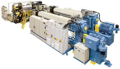 high capacity co-extrusion sheet systems
