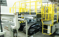 Multi-Nip Sheet Extrusion System Take Off systems